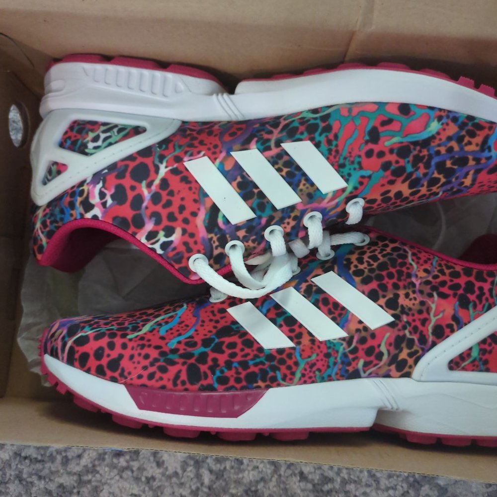Pink rainbow cheetah print?